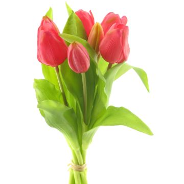 Textil Tulpenstrauß LONA, pink, 30cm