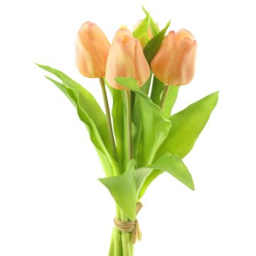 Textil Tulpenstrauß LONA, rosa, 30cm
