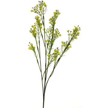 Kunstblume Schleierkraut LINFENG, gelb, 70cm