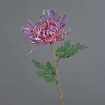 Kunstblume Chrysantheme YASULI, lila-mauve, 70cm, Ø18cm