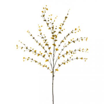 Kunststoff Eukalyptus Zweig JONKO, gelb-grün, 110cm