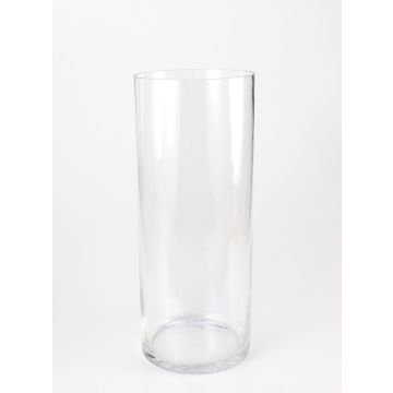 Glas Bodenvase Zylinder SANSA AIR, klar, 50cm, Ø20cm
