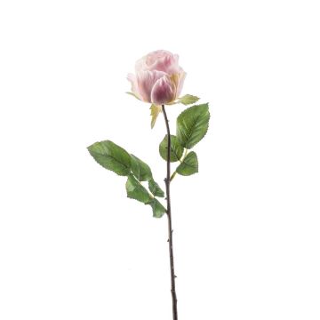 Textil Blume Rose POPI, zartrosa, 55cm