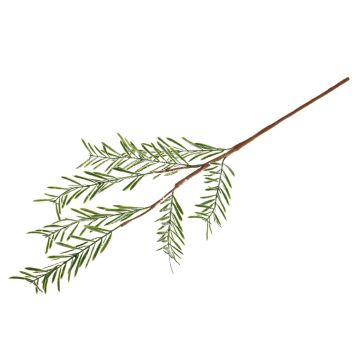 Unechter Zypressen Zweig ZHARANTE, beschneit, grün, 75cm