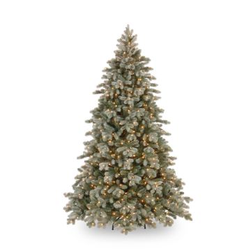 Plastik Blautanne PARIS SPEED, LEDs, Frost, blau, 230cm, Ø160cm