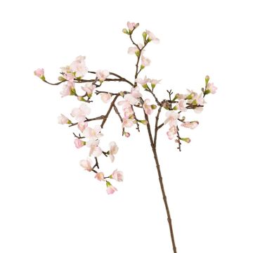 Deko Apfelblütenzweig SADAKA mit Blüten, hellrosa, 100cm