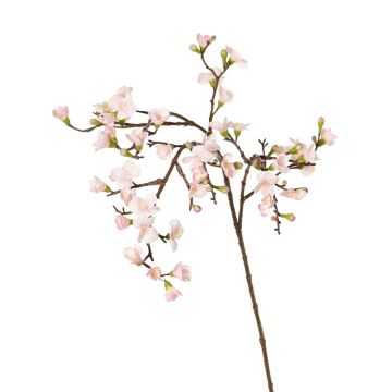 Deko Apfelblütenzweig SADAKA mit Blüten, hellrosa, 95cm, Ø1,5-4cm