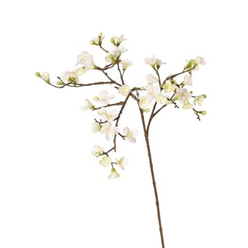 Deko Apfelblütenzweig SADAKA mit Blüten, creme, 100cm