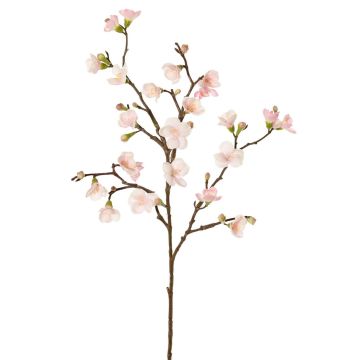 Deko Apfelblütenzweig SADAKA mit Blüten, hellrosa, 70cm