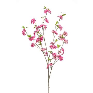 Deko Zweig Zierkirsche VERIANO mit Blüten, pink, 120cm