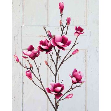 Kunstzweig Magnolie YONA, rosa-pink, 130cm, Ø5-15cm