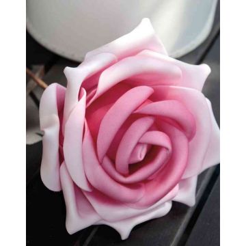 Kunst Rose REGINE, rosa, 30cm, Ø16cm
