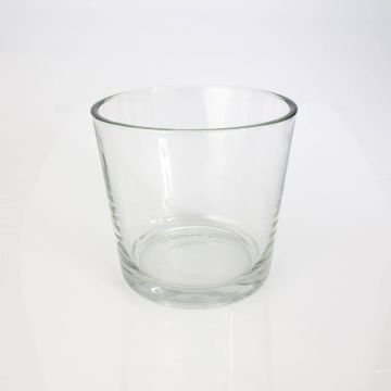 Glasübertopf ALENA, klar, 16cm, Ø17cm