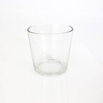 Glasübertopf ALENA, klar, 19cm, Ø18,5cm