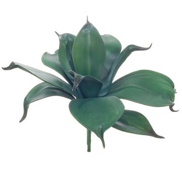 Kunst Sukkulente Drachenbaum-Agave MEALLA, Steckstab, grün, 25cm