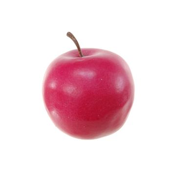 Kunstobst Apfel HENNY, pink-rot, 6cm, Ø7cm