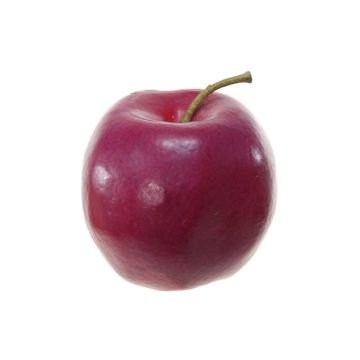 Deko Obst Apfel HENNY, rot, 8cm, Ø8,5cm