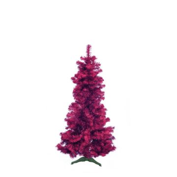 Kunst Tannenbaum CHRISTOBAL, metallic-violett, 180cm, Ø65cm