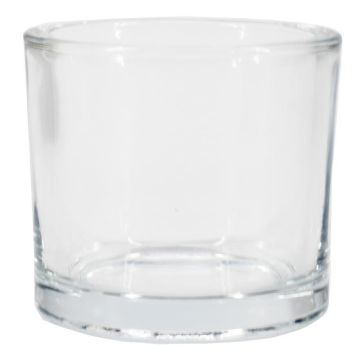 Teelichtglas JOHN OCEAN, transparent, 8cm, Ø9cm