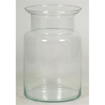 Windlichtglas HANNA OCEAN, klar, 19cm, Ø14,5cm