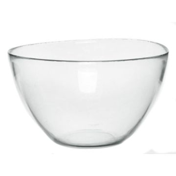 Glasschüssel EDWARDINA, transparent, 9,5cm, Ø17cm