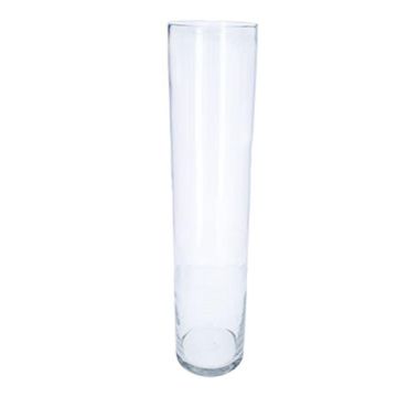 Zylinder Glasvase SANYA AIR, klar, 70cm, Ø15cm