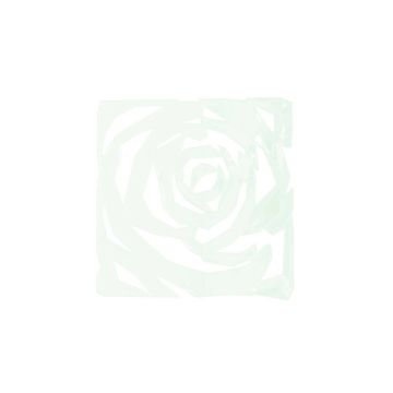Raumteiler Elemente LUCIE, Rose, klar, 4er Set, 30cm