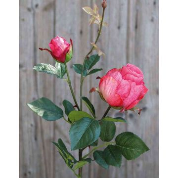 Kunst Rose CARUSA, pink, 80cm, Ø8cm