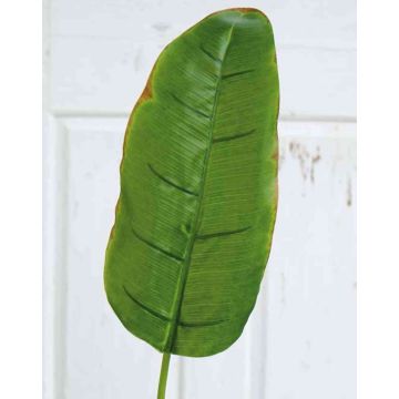 Plastik Bananenblatt YUMI, grün, 95cm