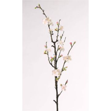 Deko Apfelblütenzweig SADAKA, blühend, weiß-rosa, 85cm, Ø4cm