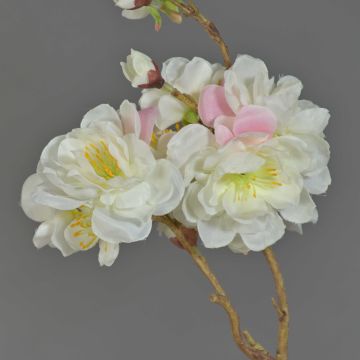 Textilzweig Magnolie ANJULI, creme, 105cm