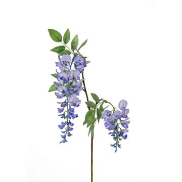 Kunst Blauregen Zweig NEZUMI, blühend, blau, 105cm
