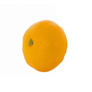 Deko Mandarine MAHIMA, orange, 3,5cm, Ø5,2cm