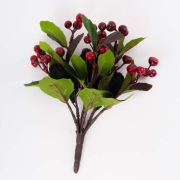 Dekopflanze Scheinbeeren Zweig WELLA mit Beeren, rot, 15cm