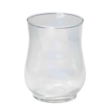 Windlicht Glas LISA, klar, 13cm, Ø9cm