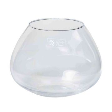 Kerzenglas JOY, transparent, 16,5cm, Ø22cm