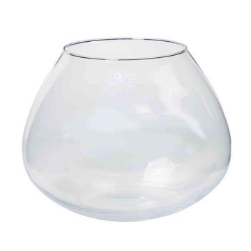 Kerzenglas JOY, transparent, 25cm, Ø32cm