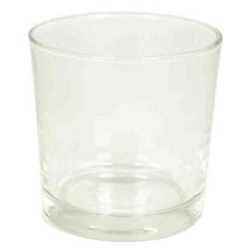 Pflanztopf Glas BRIAN, klar, 12,5cm, Ø13cm