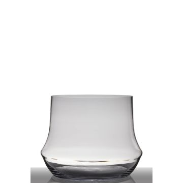 Glas Kerzenhalter SHANE, klar, 30cm, Ø39cm