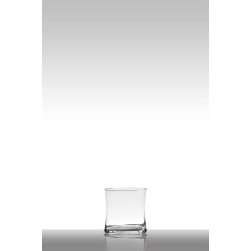 Tischlicht Glas DENNY, transparent, 12cm, Ø12cm