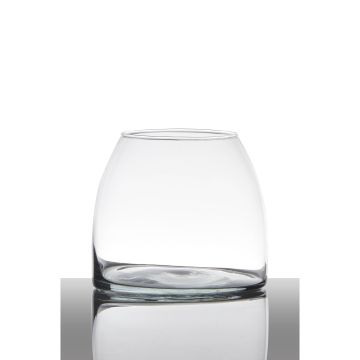 Tischlicht Glas AURELIO, klar, 12cm, Ø9cm