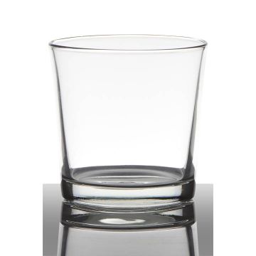 Glasübertopf ALENA, transparent, 13cm, Ø13cm