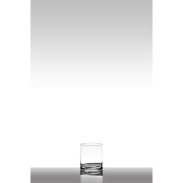 Maxi Teelichtglas SANYA EARTH, klar, 11cm, Ø9cm