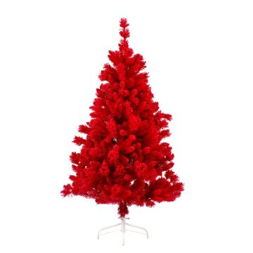 Künstlicher Weihnachtsbaum GÖTEBORG SPEED, rot, 120cm, Ø60cm