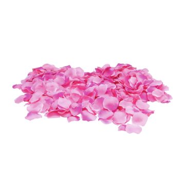 Künstliche Rosenblätter MEGGIE, 500 Stück, rosa, 4x4cm