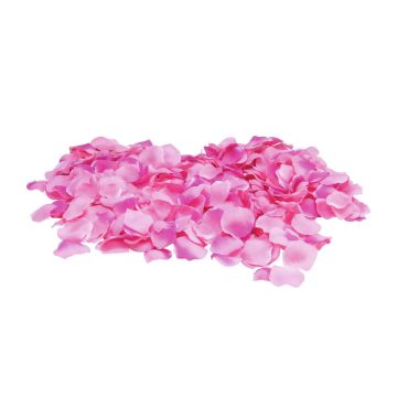 Künstliche Rosenblätter MEGGIE, 500 Stück, rosa, 4x4cm