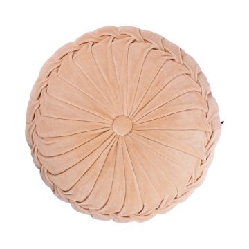 Rundes Sitzkissen BELLONA, zartrosa, 10x40cm