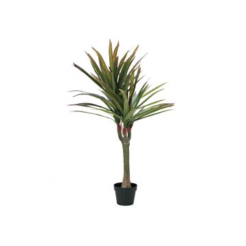 Kunst Dracaena RALIAN, Dekostamm, grün-rot, 120cm