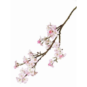 Deko Apfelblütenzweig LINDJA, blühend, rosa, 105cm