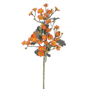 Kunst Mutterkraut FEMKE, orange, 60cm, Ø1,5-2cm